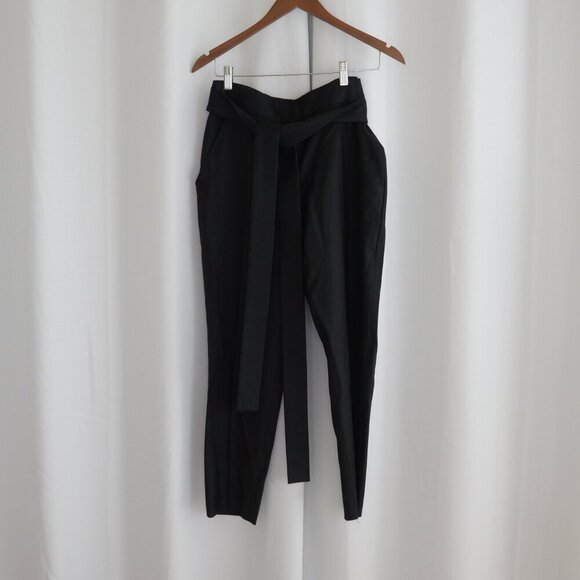 Stella McCartney Wool Trousers Sash Tie Sz 6 - Picture 2 of 6